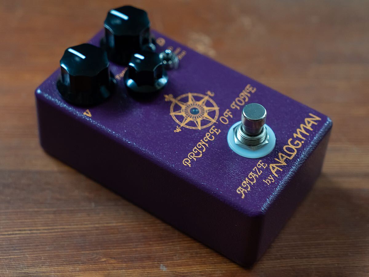 ★Analog.man Prince of Tone Overdrive プリンス オブ トーン アナログマン analogmanオーバードライブ 美品動作確認済み_画像5