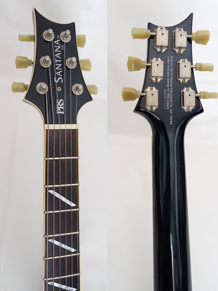 ★PRS SE SANTANA（2003）2nd モデル サンタナ初期型 バインディングタイプ Paul's風タップミニスイッチ付の画像8