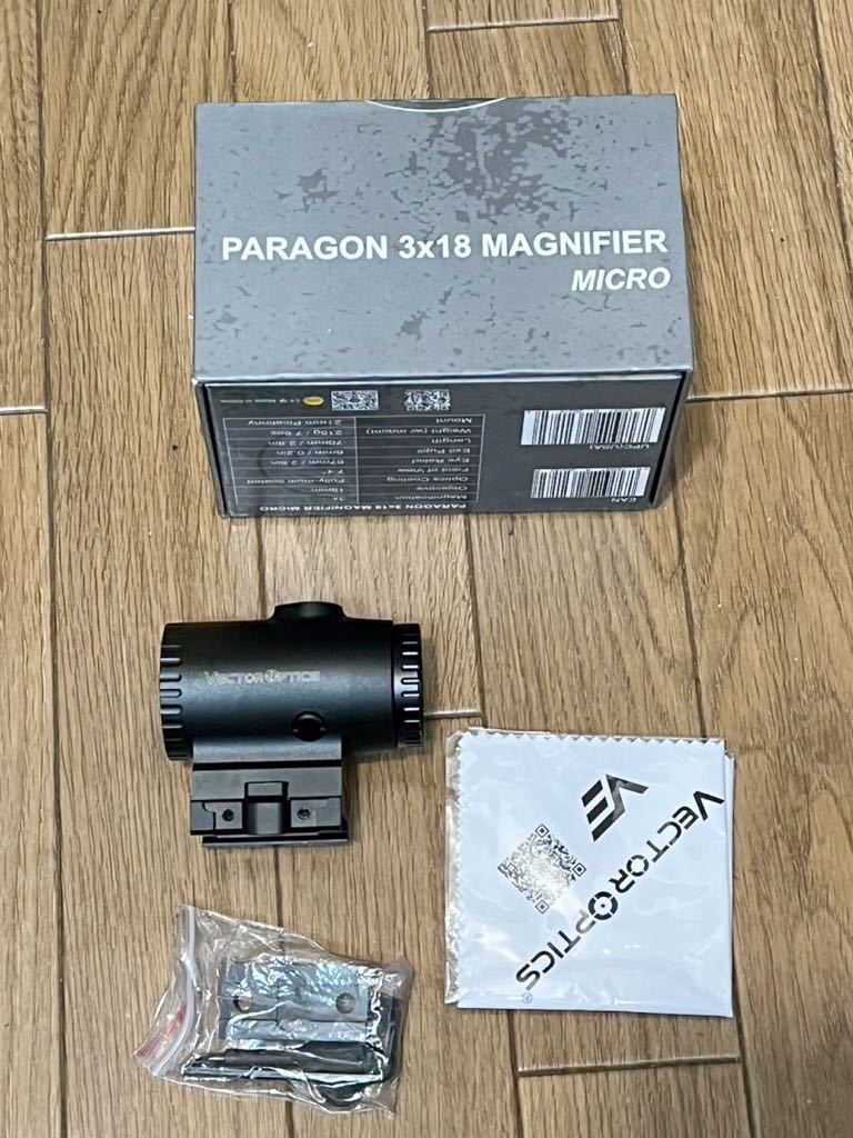 ベクター オプティクス マグニファイア Vector Optics Paragon 3×18 Micro Magnifier