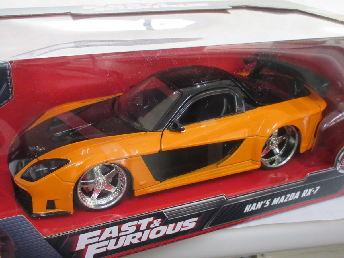 Jada 1/24 ワイルドスピード RX-7 ハン VeilSide Fortune FAST&FURIOUS ヴェイルサイド・フォーチュン 30732_画像2