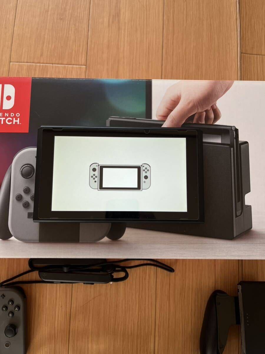 ニンテンドースイッチ グレー_画像3