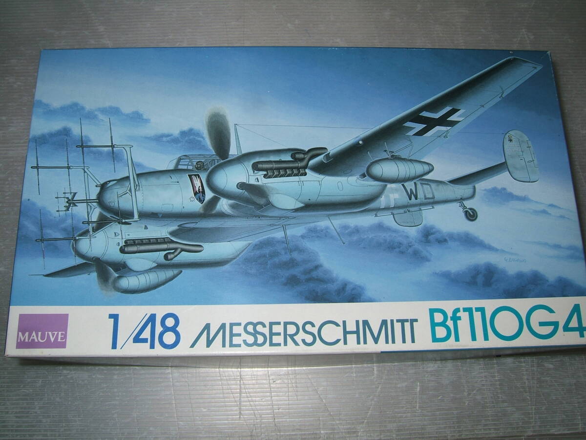 1/48 ムーヴ Bf110G-4 エッチング/メタルパーツ付   2F-2の画像1