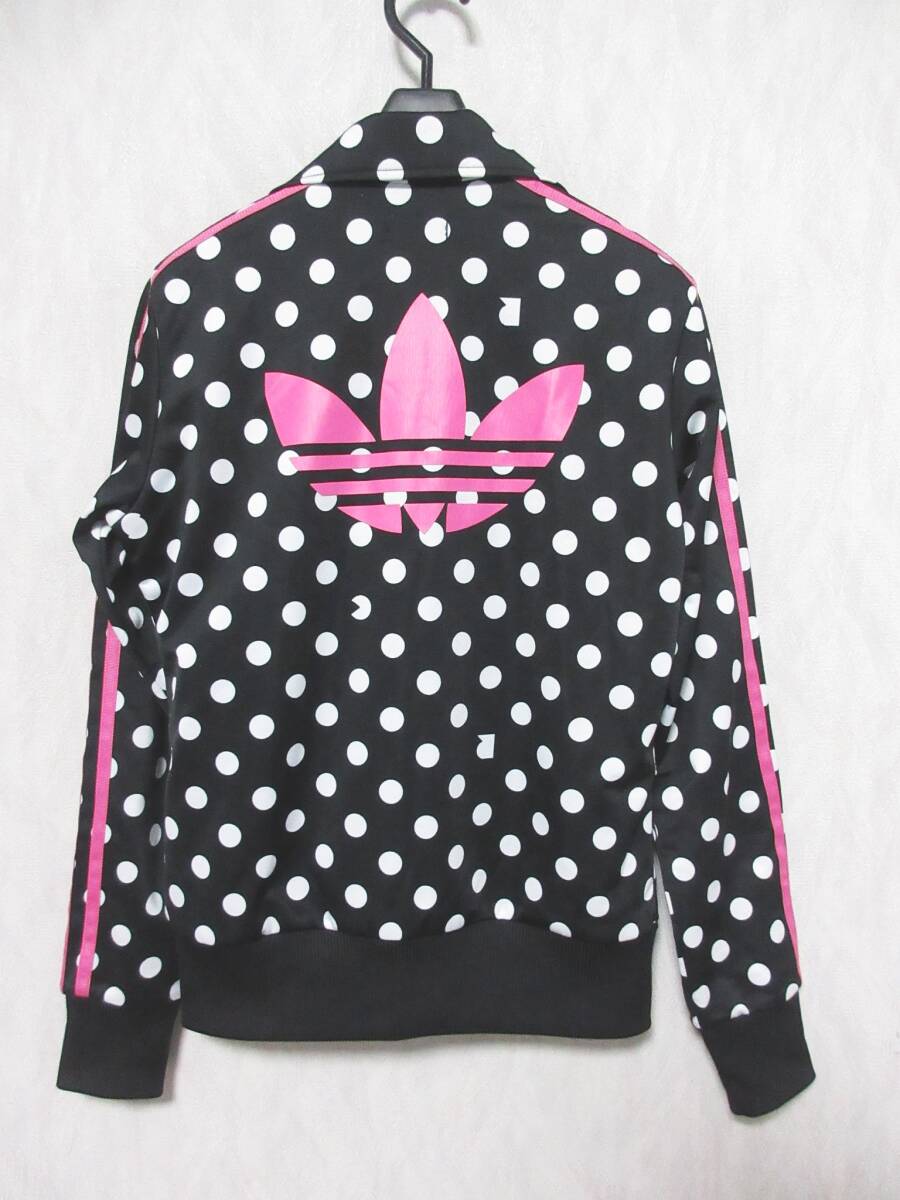 adidas Adidas jersey polka dot 013406 JDX001 lady's S black irmri kn1767