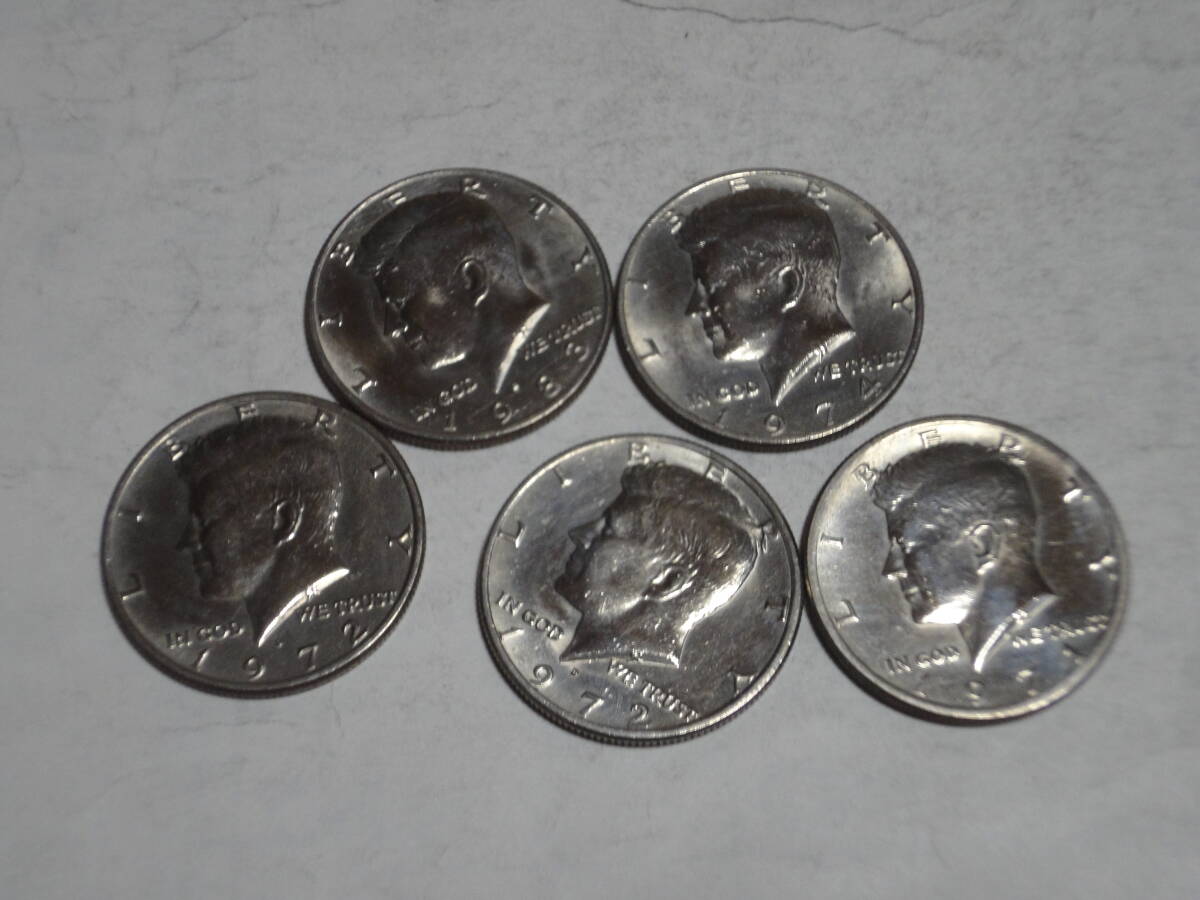即決！　アメリカ　50セント硬貨（ケネディ・コイン）イーグル柄のみ　２０枚_画像8