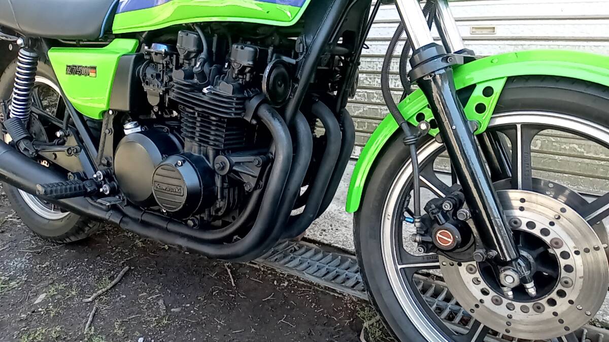 KAWASAKI Z750GP エンジン好調の画像5