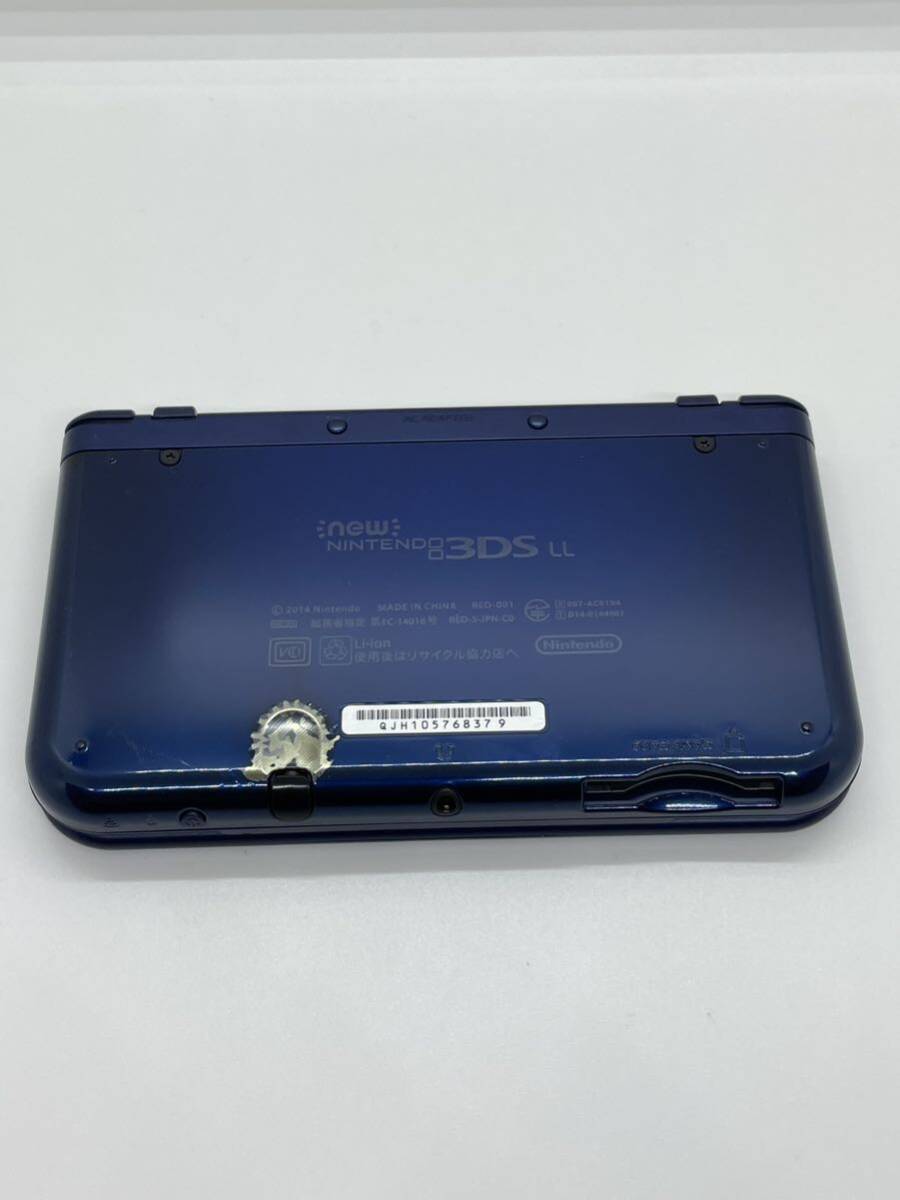 送料無料 Newニンテンドー3dsll メタリックブルー 本体 ポケモンバンク付き ダウンロードソフト付きの画像7