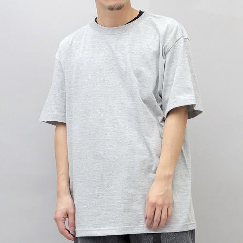 新品未使用 ユナイテッドアスレ5.6oz 無地 半袖Tシャツ L サイズ グレー UNITED ATHLE ユニセックス_画像4