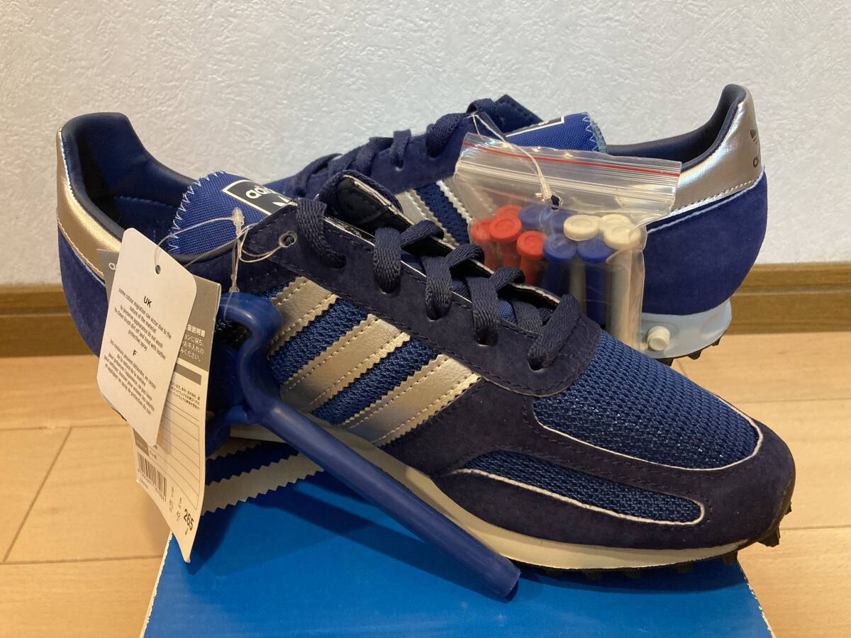 箱付デッド 16’ LA TRAINER OG ADIDAS US8.5 青銀/アディダス トレーナー sl72 sl76 ロサンゼルストレーナーの画像2