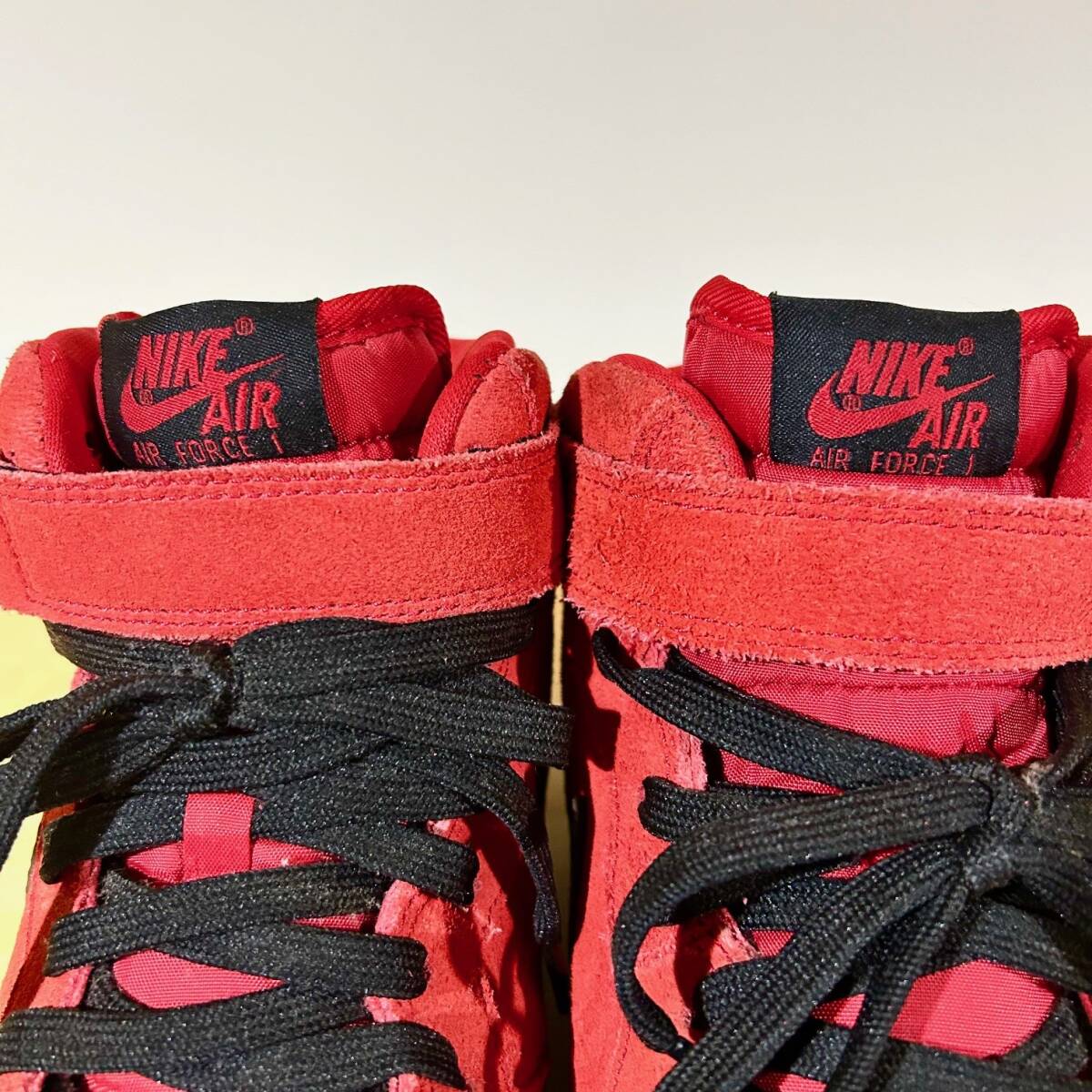 NIKE ナイキ エアフォース1 ミッド 赤黒 AIR FORCE 1 MID 315123-606 Red/Black_画像5