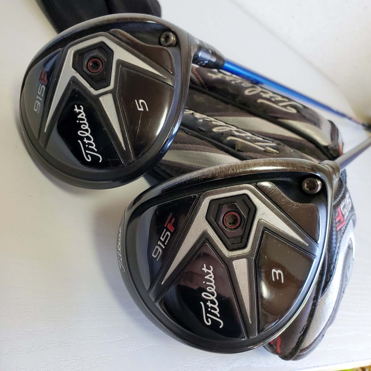 【送料無料】Titleist タイトリスト 915Ｆ (FW 3番/15度■5番/18度) 2本セット Speeder スピーダー 661 エボリューション (JP)硬さ/S_画像1