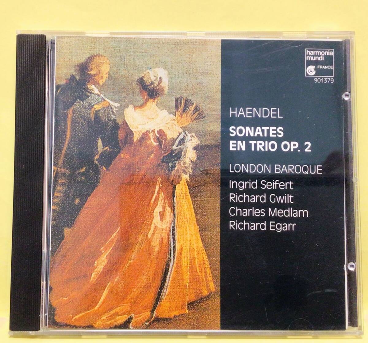 古楽・バロック 輸入盤 ヘンデル トリオ・ソナタ 作品２ ロンドンバロックの画像1