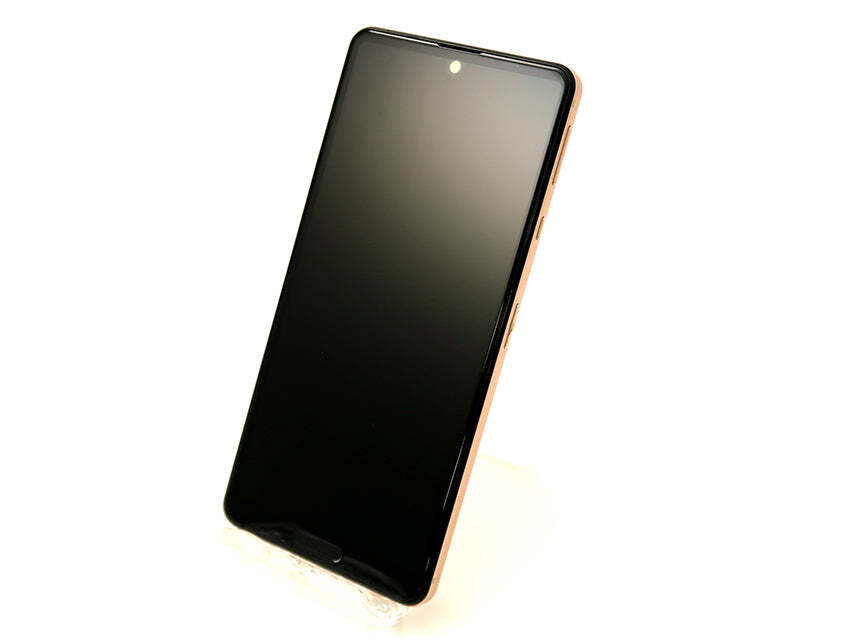 SIMフリー SH-M15 AQUOS sense4 ライトカッパー 本体のみ Cランクの画像2