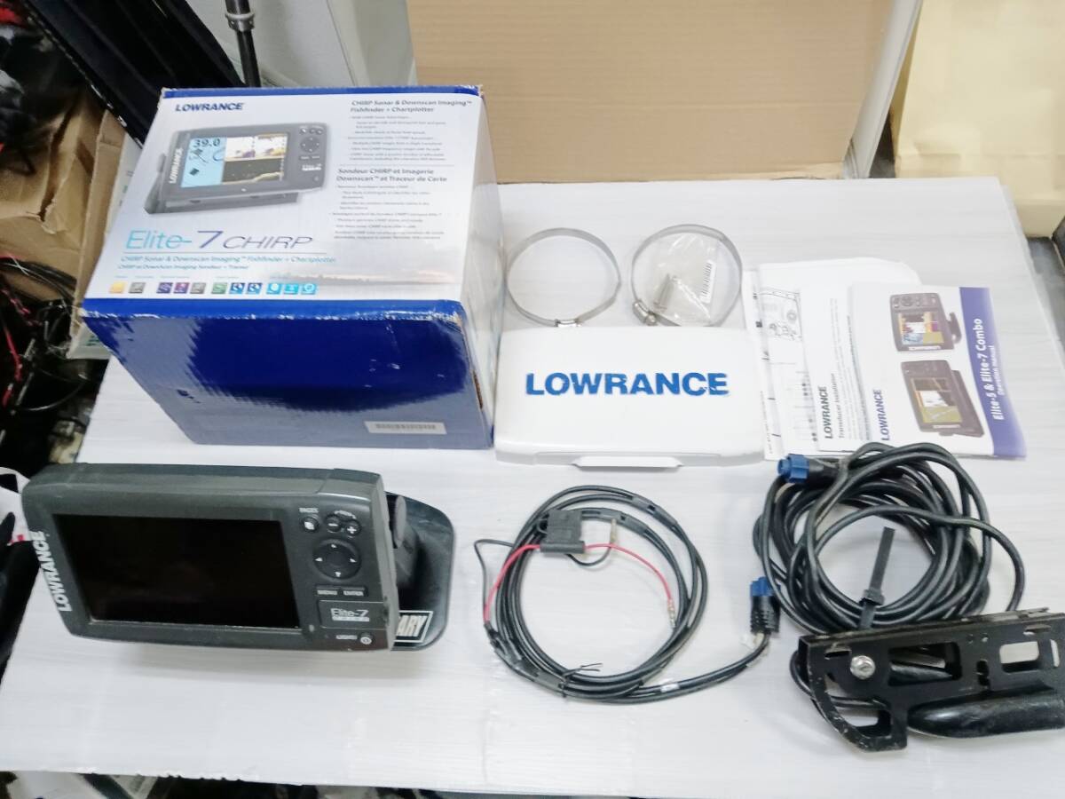 Yahoo!オークション - LOWRANCE ローランス Elite-7 CHIRP 