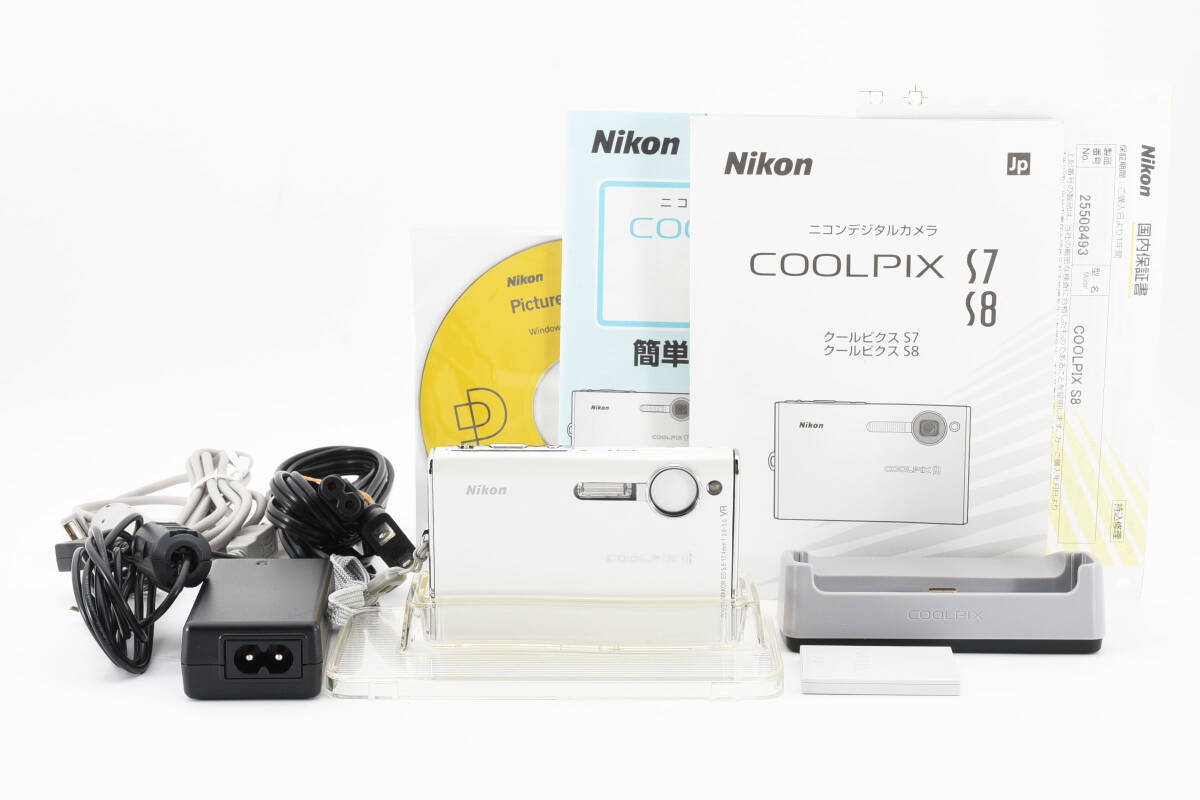 ★外観美品★Nikon ニコン COOLPIX S8 #260#0692Aの画像1