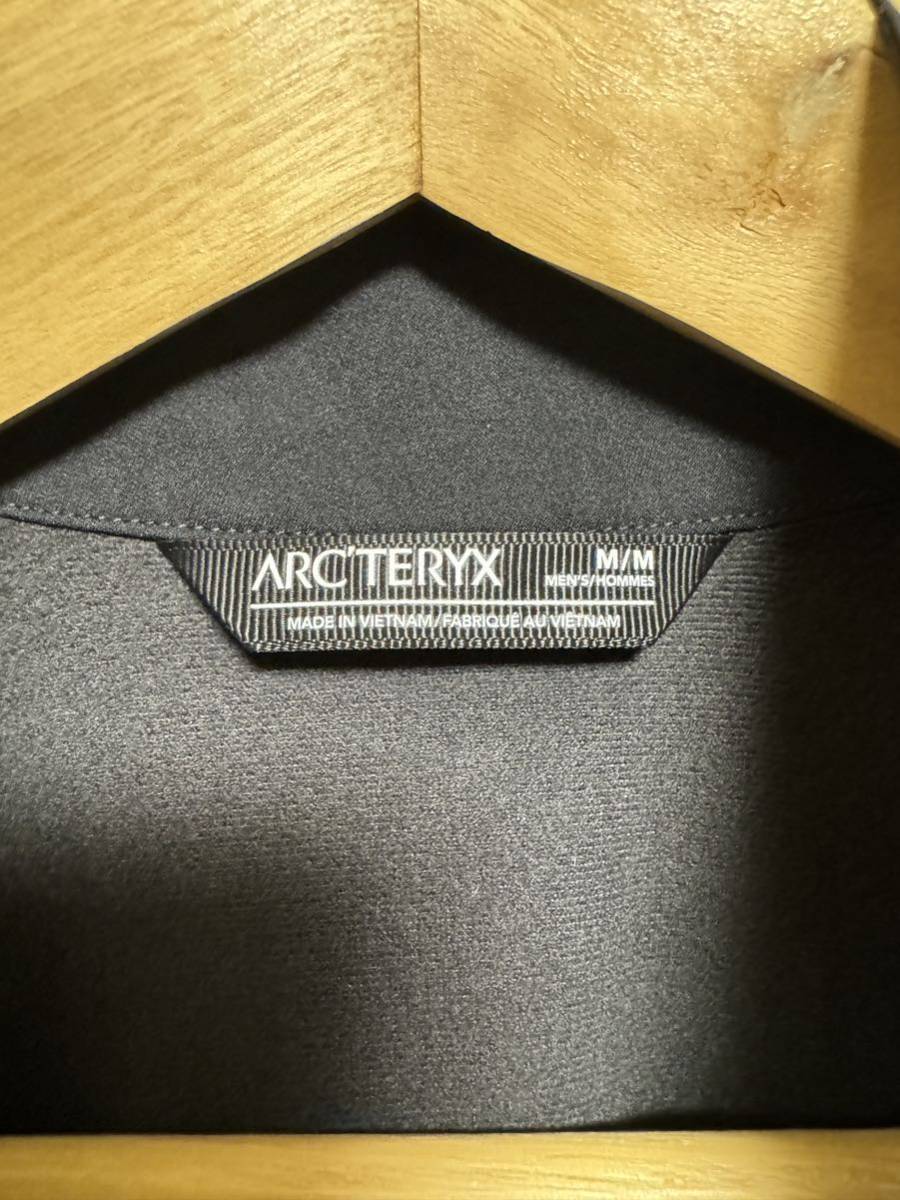 新品タグ付き Arc'teryx SOLANO JACKET Black アークテリクス ソラノジャケット ブラック 『M』 国内正規品 フリース 23072 希少モデルの画像5