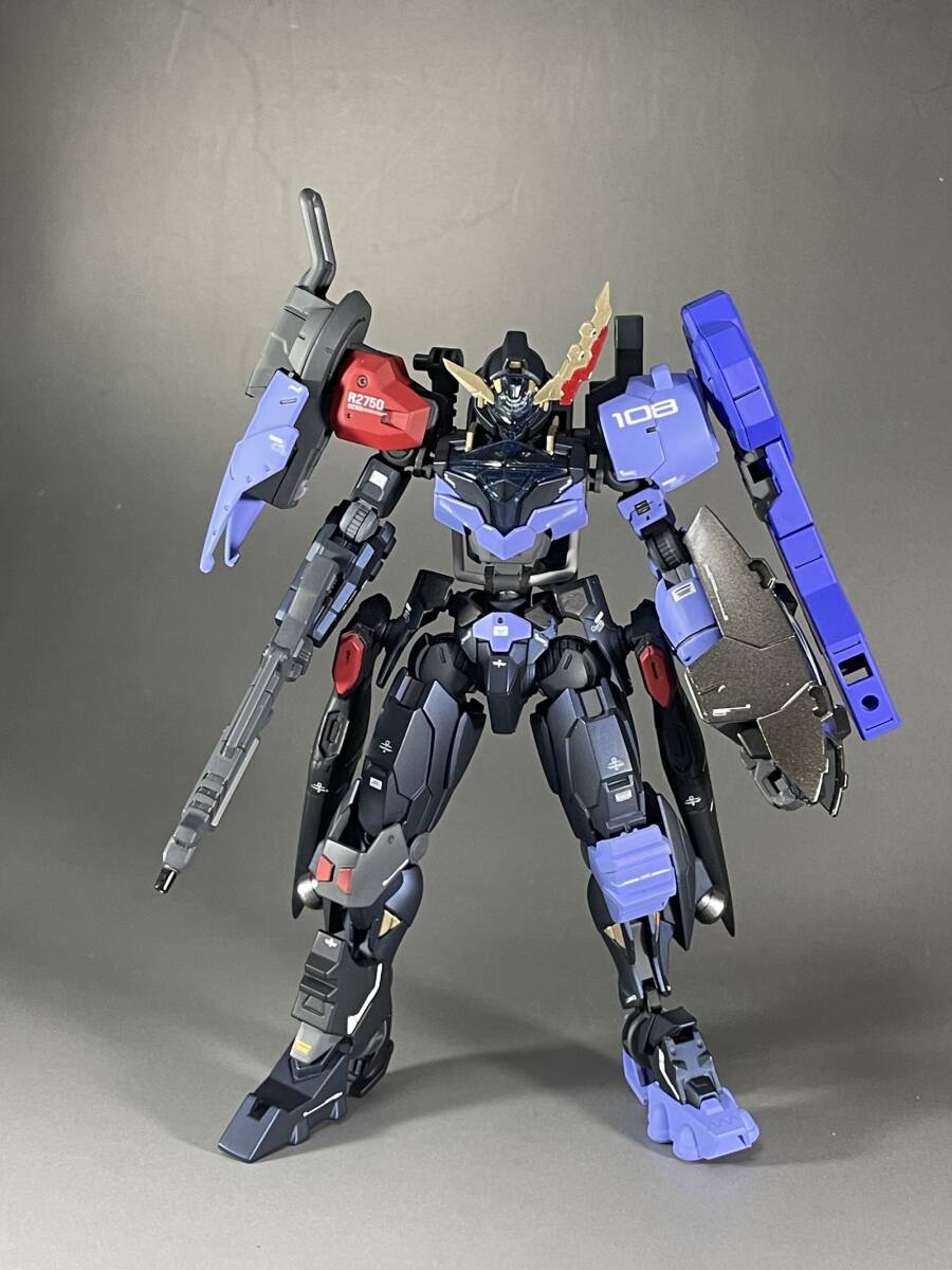 HG ガンダムルブリスアスタロト (オリジナル) 改造改修、全塗装完成品_画像10