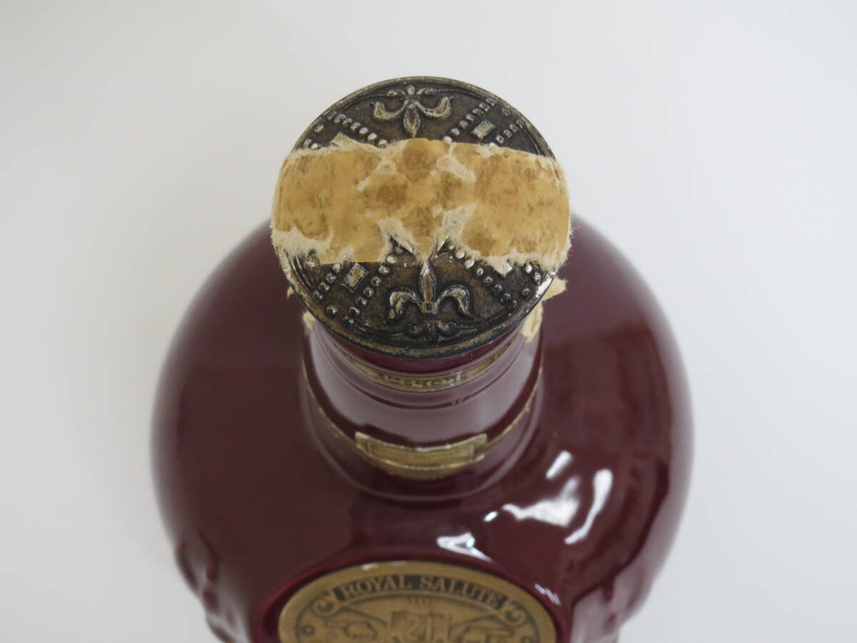 (a-9)　ROYAL SALUTE　ロイヤルサルート 21年　1000ml・40%　☆未開栓☆_画像6