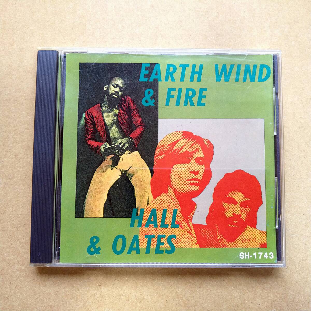 HALL & OATES / EARTH WIND & FIRE [CD] SH-1743 輸入盤 ホール＆オーツ/アース・ウィンド＆ファイアー スプリット _画像1