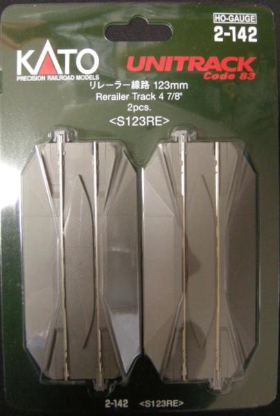 KATO 2-142 リレラー線路 123mm S123RE　＊新品＊_画像1