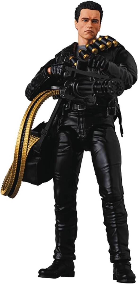 【未開封】 メディコム・トイ (MEDICOM TOY) MAFEX マフェックス No.199 ターミネーター2 T-800 (T2 Ver.) 全高約160mm _画像1