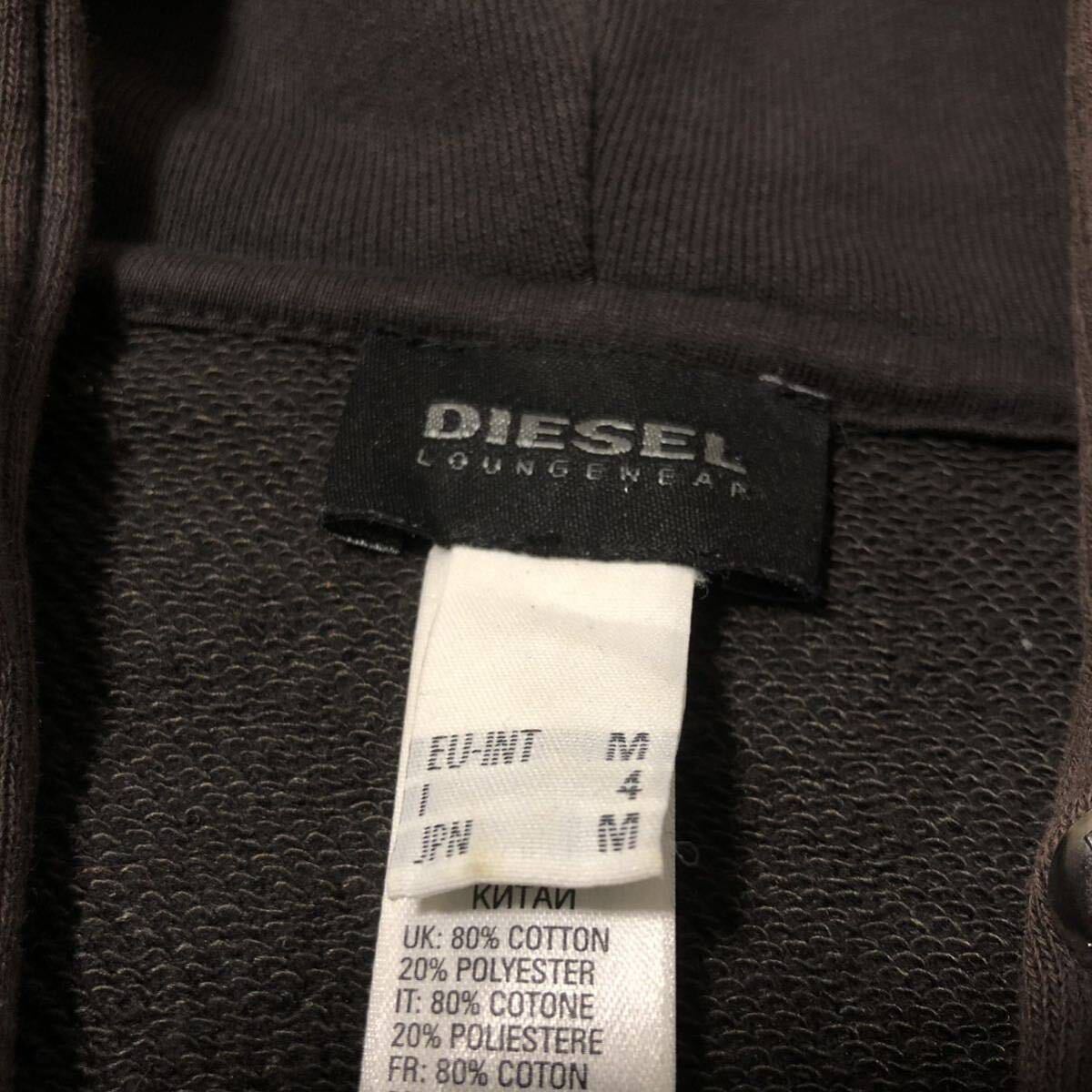 DIESEL ジップアップ パーカー ディーゼル _画像6