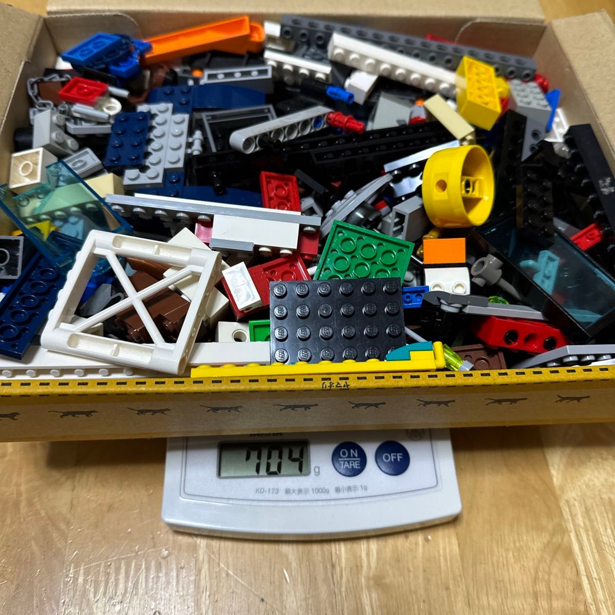 レゴ（lego）704g！まとめ売り 0.7kg　基本ブロック大量　中古