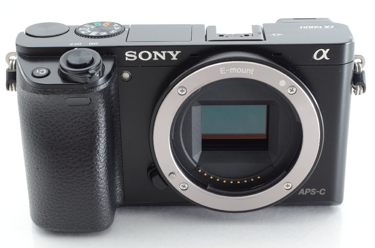 #B011 ★ショット数”２２１７７”回♪並品★SONY α6000 ボディ ブラック ILCE-6000 ソニー_画像4