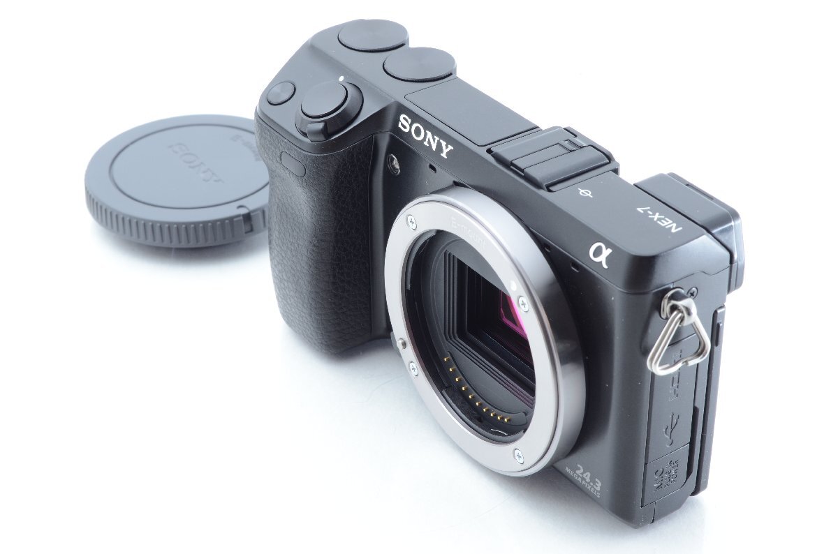 #B023 ★ショット数”１３６”回！良品♪★SONY NEX-7 ボディ ソニー