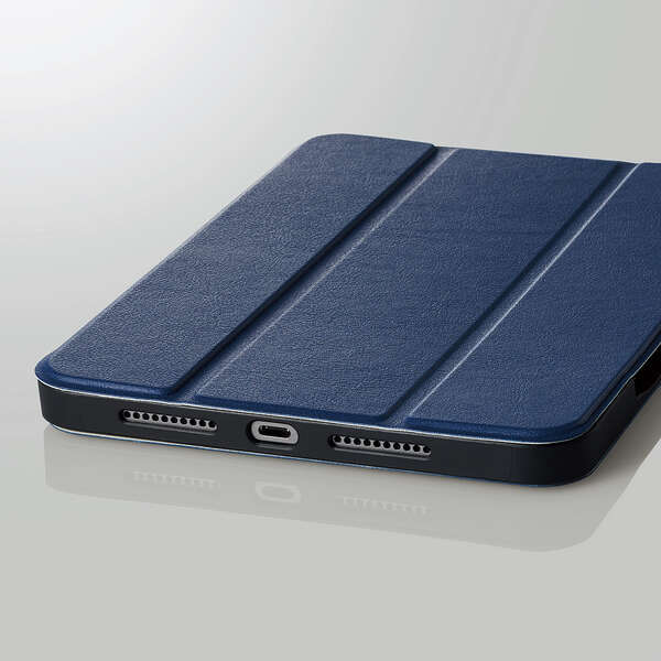 エレコム iPad mini 第6世代 2021年モデル 用 フラップケース 手帳型 TB-A21SSANV 4549550209212_画像8