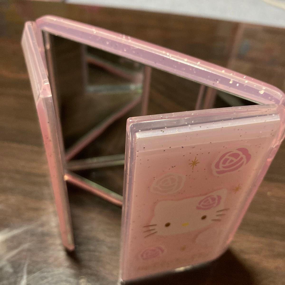 Hello kitty鏡中古品