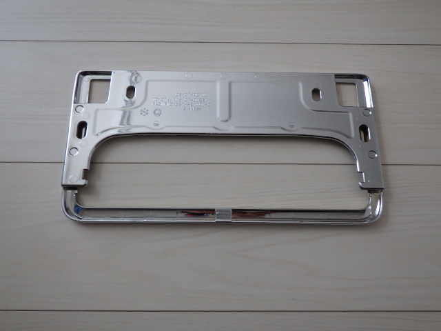 * Toyota TOYOTA original prestige number frame silver plating / Gold combination frame!*