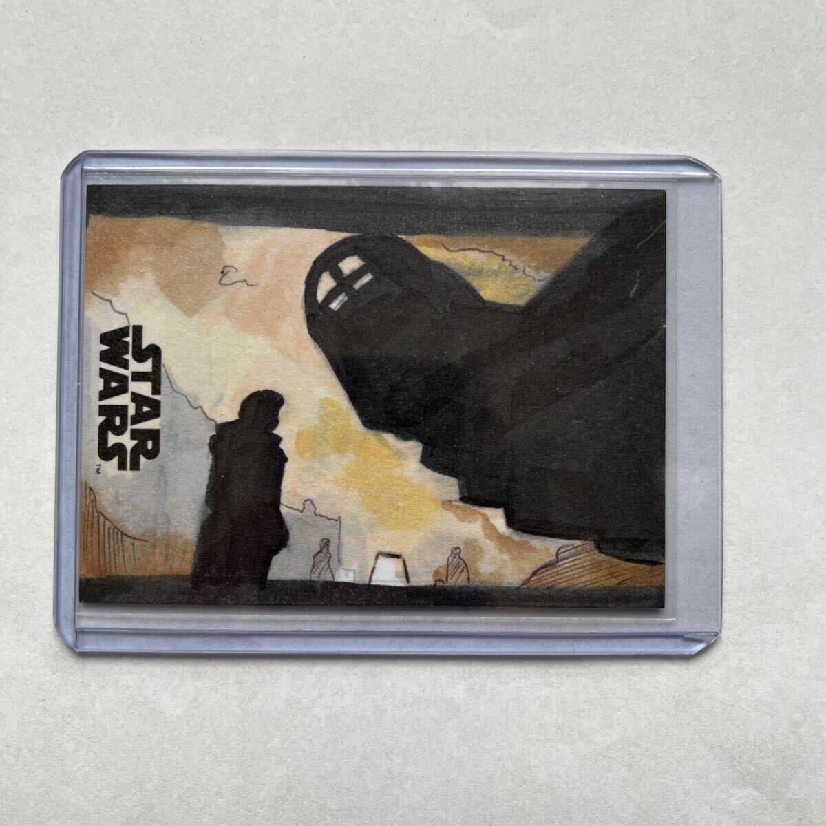 Topps Star Wars SOLO:A STAR WARS STORY スケッチカード 1/1 