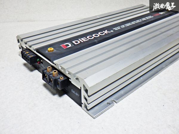 ★動作確認済み★ DIECOCK ダイコック 大黒 汎用 DA-M7 SHC 2ch アンプ PARALLEL MODE 2100W READY CIRCUIT 即納 棚N-3の画像2