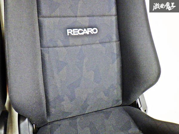 スズキ 純正 RECARO レカロ HN22S Keiワークス フロント シート 左右セット 2脚 黒 ブラック JB23ジムニー流用に HP22S ラピュタ 即納の画像4