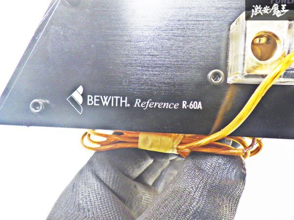 ★動作OK★ BEWITH Referenceシリーズ R-06A パワーアンプ オーディオアンプ カーアンプ レギュレーター 安定化電源 即納 棚M-2_画像6