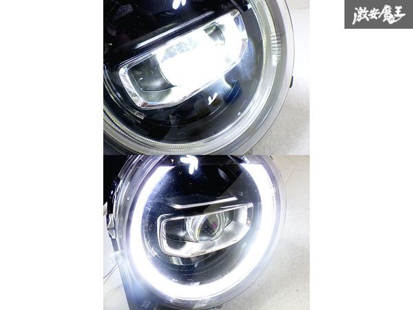 ★点灯確認済み★ JEEP ジープ 純正 BV13 レネゲード LED ヘッドライト レンズ 右 右側 00521374100 即納 棚S-1_画像9