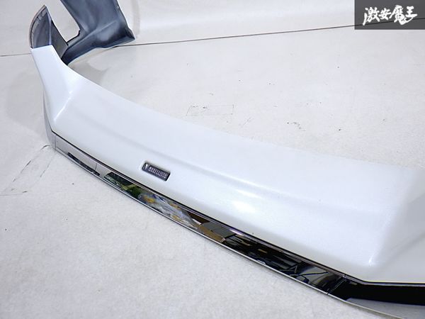 MODELLISTA Modellista ZVW52 Prius PHV A leather package front lip spoiler aero white white pearl series immediate payment shelves F