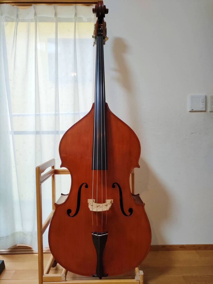 グリガ　1/4サイズコントラバス Gliga GenialⅠViolin Shape/F.Back 1/4 　引き取り限定です