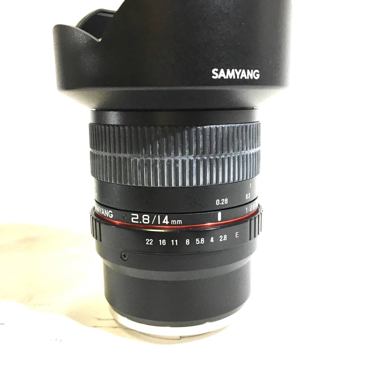 【動作確認済！】SAMYANG サムヤン F2.8/14mm 【2438715-1/187/rgmry】_画像4