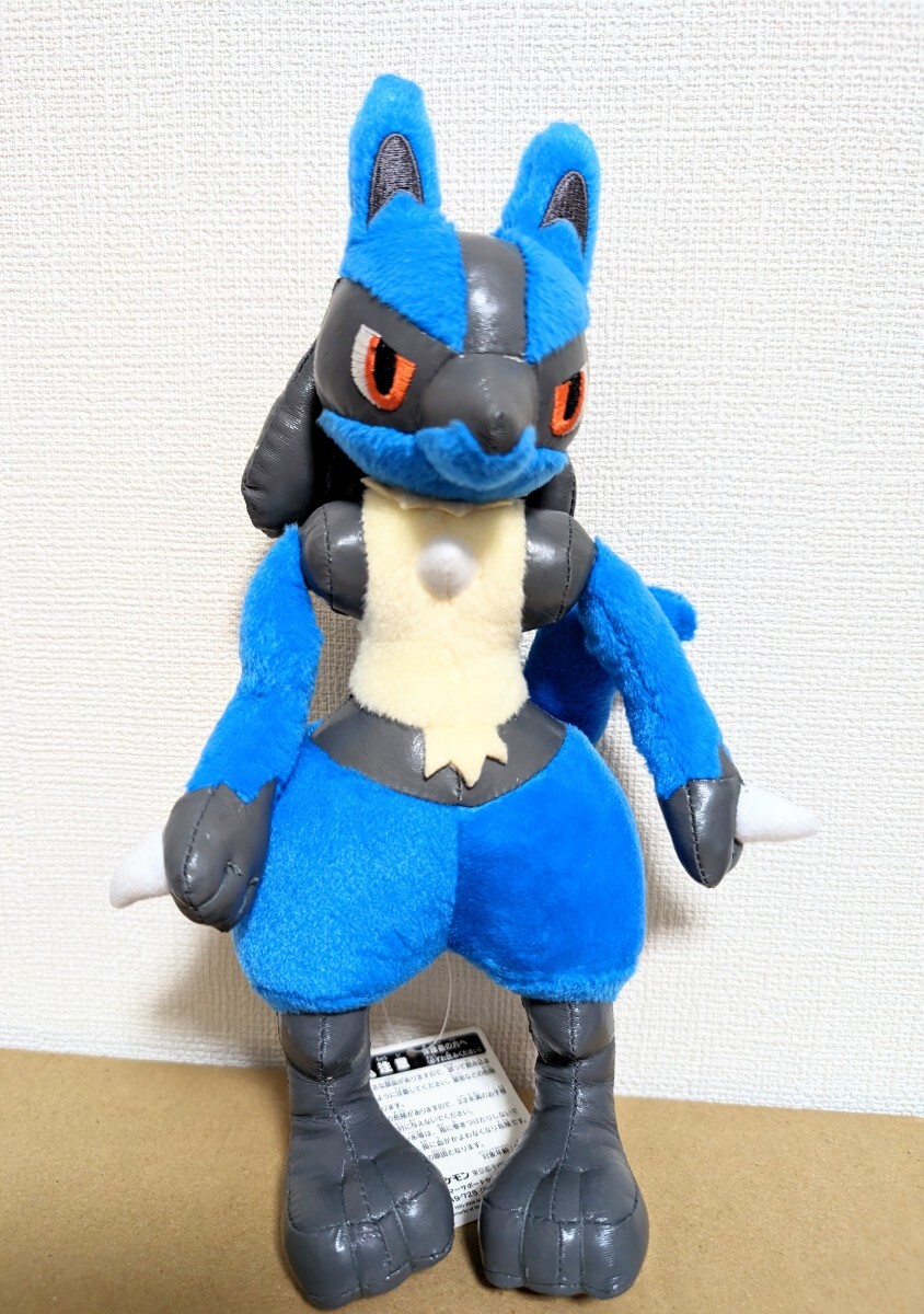 2006年製 ポケモンセンター限定 ルカリオ ぬいぐるみ タグ付き 2006年製 ポケモンセンター限定 ルカリオ ぬいぐるみ タグ付き