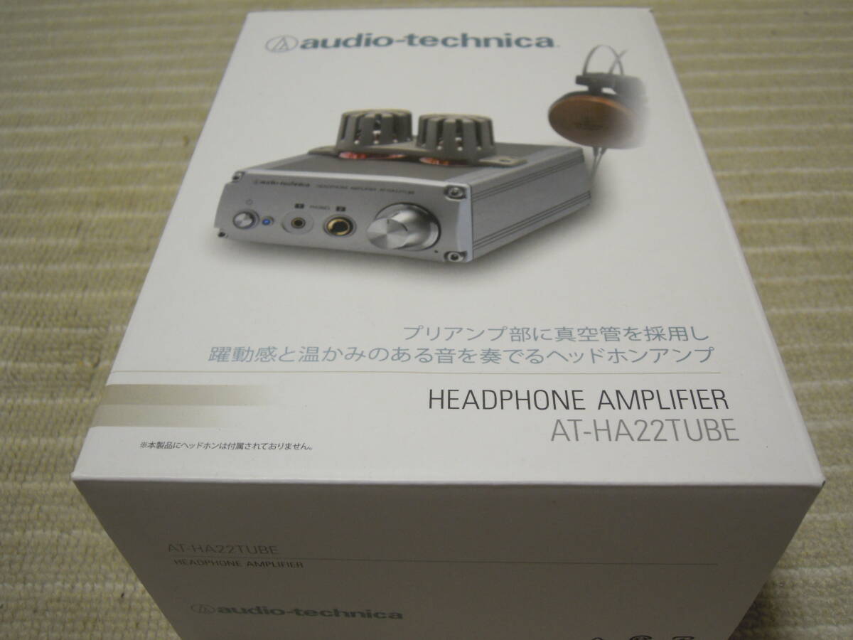 audio-technica ヘッドホンアンプ AT-HA22TUBE送料無料断捨離の画像1