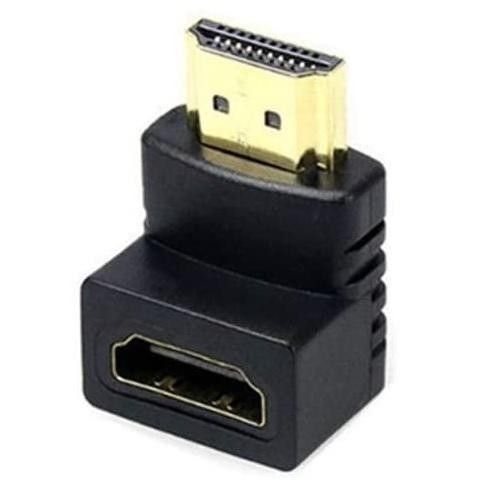 【新品】HDMI変換アダプタ オスtoメスアダプタ HDMI変換L型90度