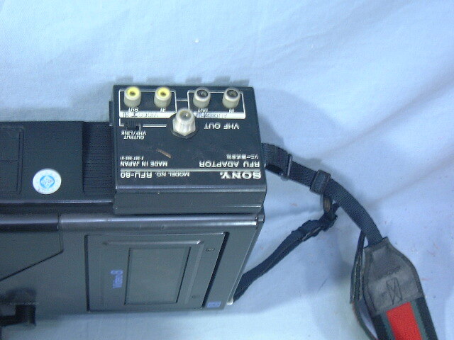 232◆レトロ、ソニー８ミリビデオレコーダー、録画、再生可能、CCD-V8ジャンク扱い◆の画像8