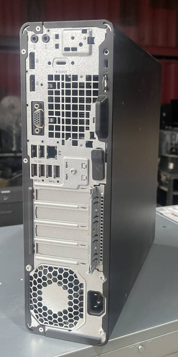 S60328233 HP EliteDesk 800 G5 SFF 1点※元々CORE i7 vPro 9th Gen搭載【通電OK、本体のみ】_画像5