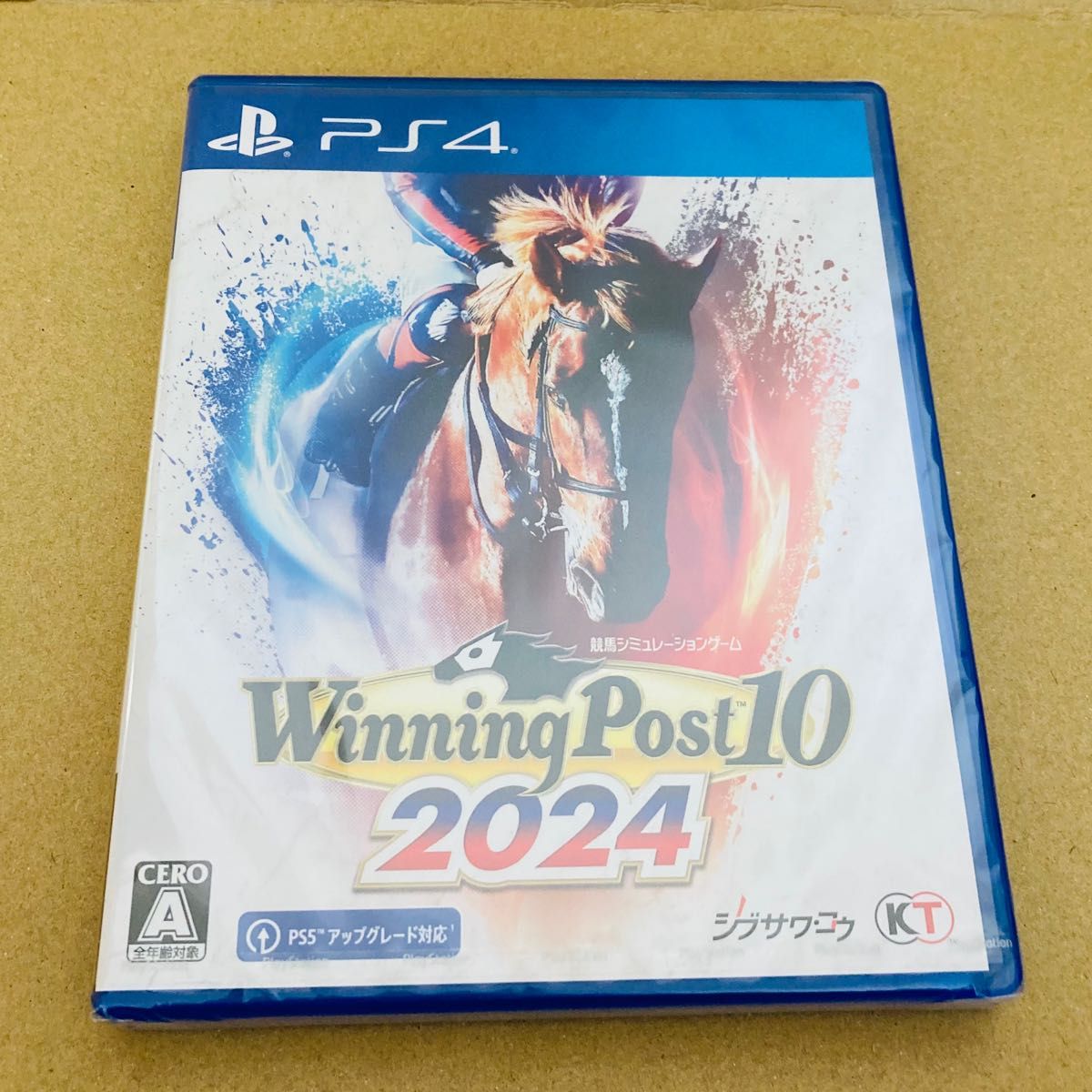 【新品未開封】PS4ソフト ウイニングポスト10 