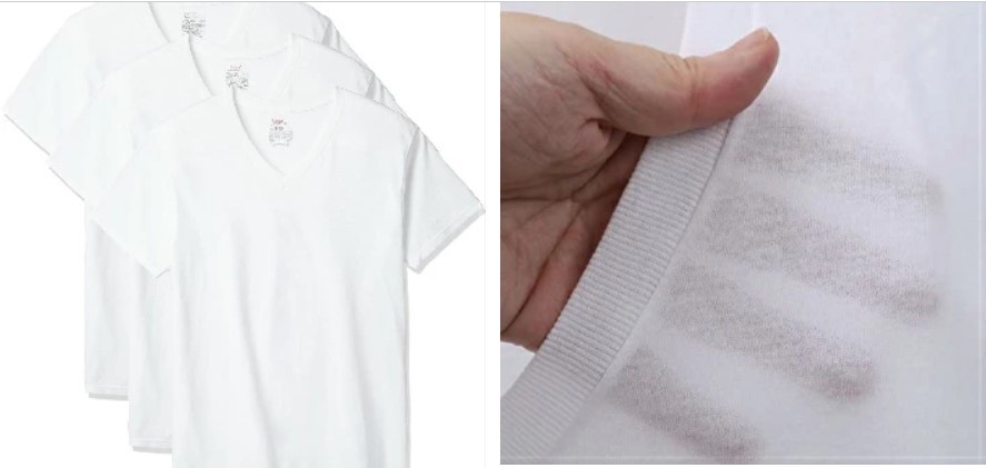新品 (ヘインズ)Hanes 半袖Tシャツ 3枚パック Ｖネック 画像は使いまわしてます。サイズ LLですの画像3