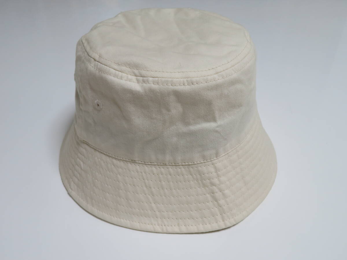【送料無料】ナカシマ シンプルデザインバケットハット サイズ58㎝ 綿100％ メンズ レディース スポーツキャップ ハット 帽子 1個の画像2