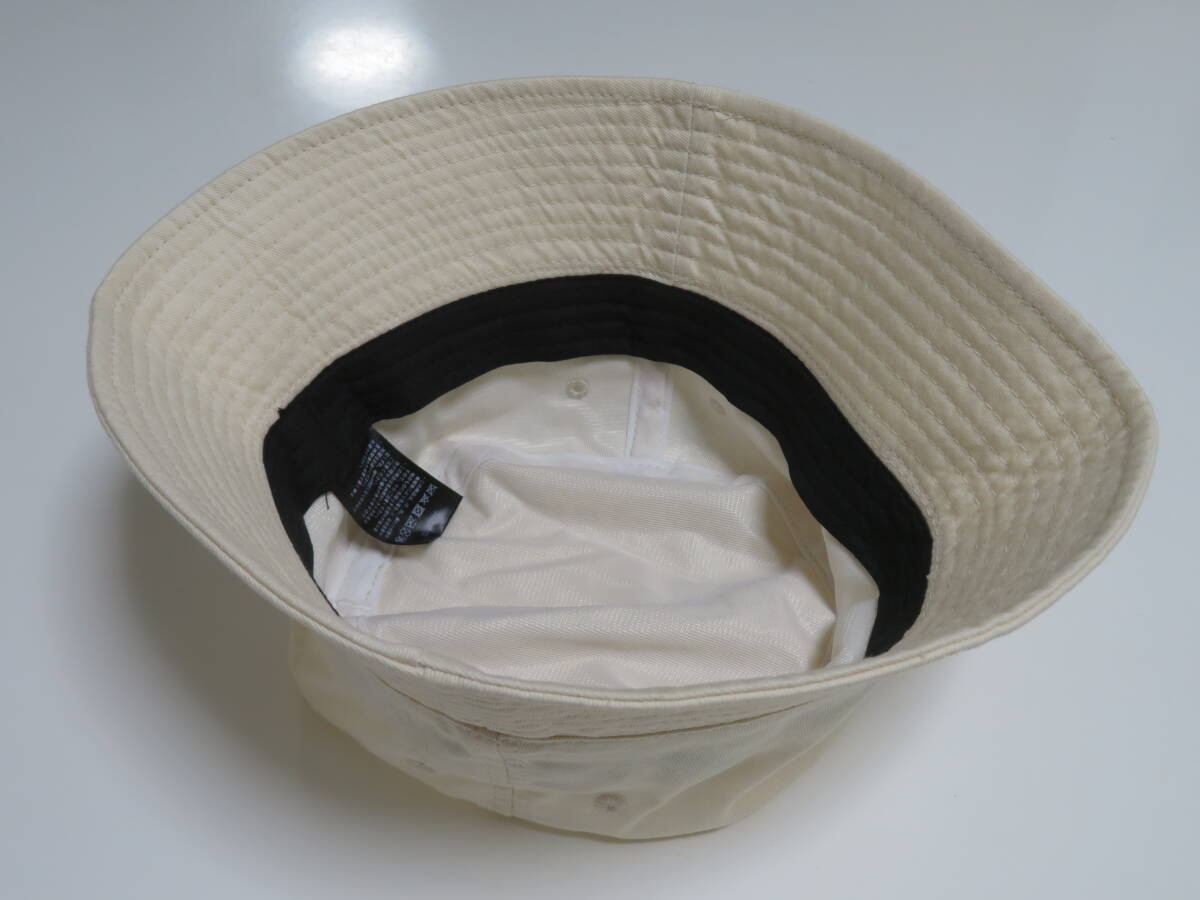 【送料無料】ナカシマ シンプルデザインバケットハット サイズ58㎝ 綿100％ メンズ レディース スポーツキャップ ハット 帽子 1個の画像6