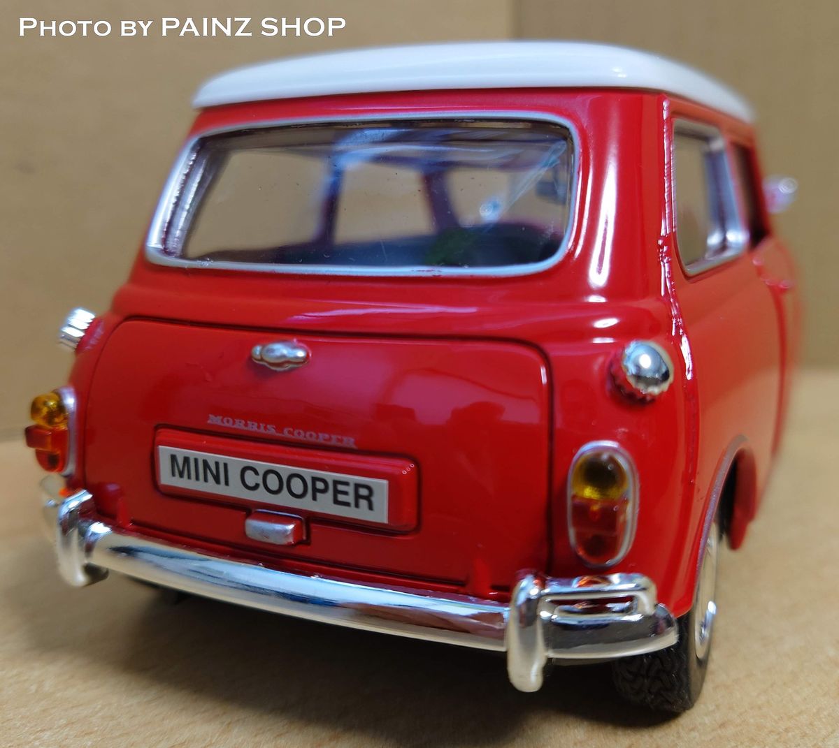 1/18 モーリス ミニクーパー レッド 1961-1967 morris minicooper モーターマックス製