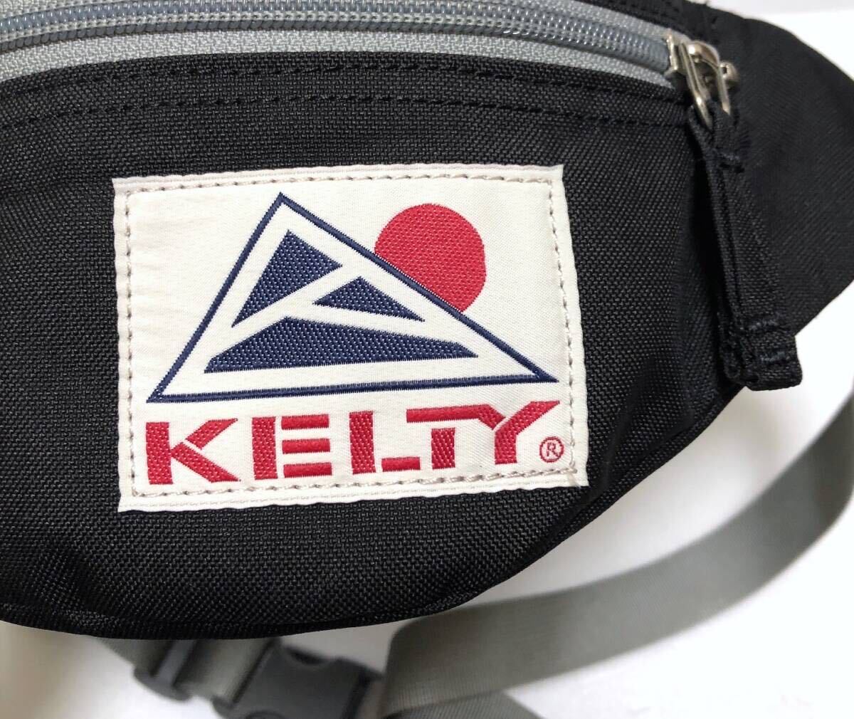 KELTY ケルティ 2403103 ボディバッグ ウエストバッグ　ブラック 黒　ウエストポーチ